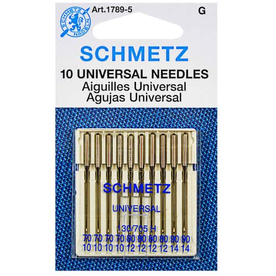SCHMETZ Universal Needles, Assorted 10 Pack